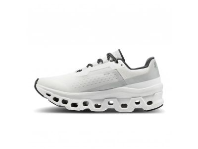 Pe pantofii Cloudmonster, nevopsiți alb/alb