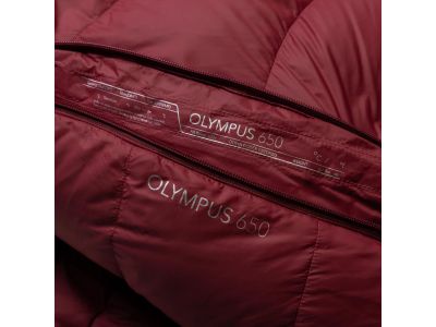 Mountain Equipment Sac de dormit lung Olympus 300 pentru femei, rubarbă