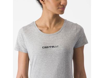 T-shirt damski Castelli CASTELLI CLASSICO W TEE, szary