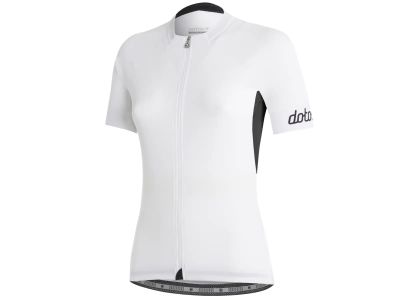 Damska koszulka rowerowa Dotout Tour w kolorze białym