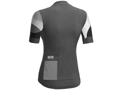 Damska koszulka rowerowa Dotout Path 2.0 w kolorze ciemnoszarym melanżu