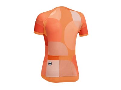 Damska koszulka rowerowa Dotout Camou w kolorze jasnopomarańczowym