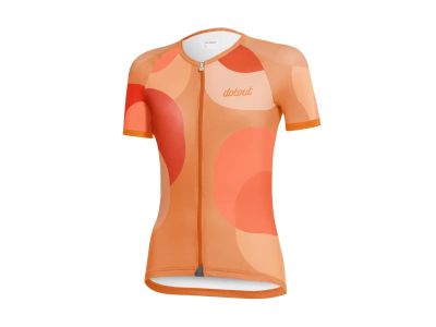 Damska koszulka rowerowa Dotout Camou w kolorze jasnopomarańczowym