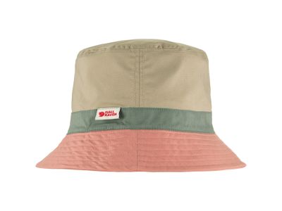 Dwustronny kapelusz typu Bucket Fjällräven, Dusty Rose/Fossil