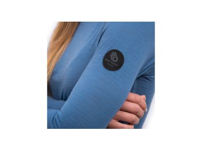 Sensor MERINO AIR női póló, riviéra kék