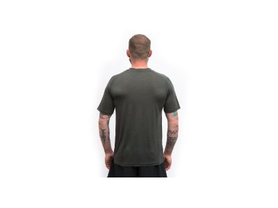 Sensor MERINO AIR OUTDOORS tričko, olive green