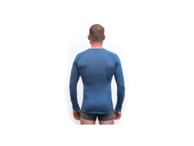 Sensor MERINO AIR shirt, riviera blue