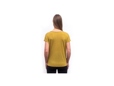 Sensor MERINO AIR traveller dámske tričko, mustard