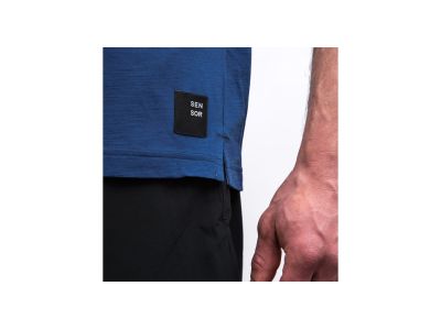 Sensor MERINO AIR traveller tričko, tmavomodrá