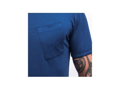 Sensor MERINO AIR Reiseshirt, dunkelblau