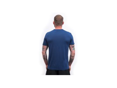 Sensor MERINO AIR traveller tričko, tmavě modrá