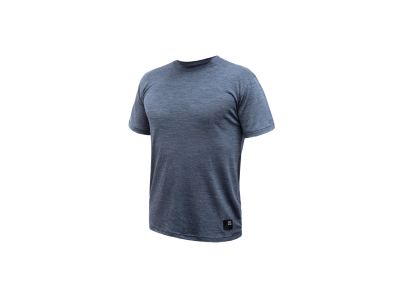 Sensor MERINO LITE Shirt, blau meliert