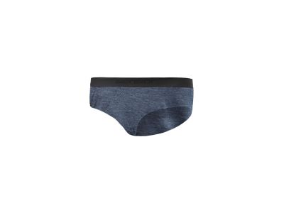 Damskie spodnie podróżnicze Sensor MERINO LITE w kolorze niebieskim, nakrapiane