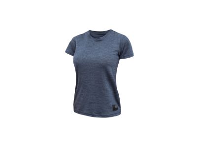 Sensor MERINO LITE traveler women&amp;#39;s T-shirt, mottled blue