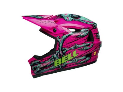 Bell Sanction 2 DLX MIPS helmet, pink/turquoise