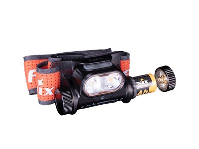 Ładowalna latarka czołowa Fenix ​​​​HM65R-T V2.0, ciemnofioletowa