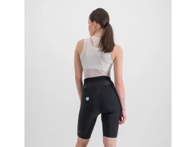 Pantaloni scurti dama Sportful Bodyfit Classic, negru/rosu