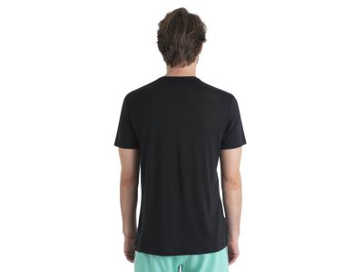 Koszulka lodołamacz 125 Cool-Lite™ Merino Blend Sphere III, czarna