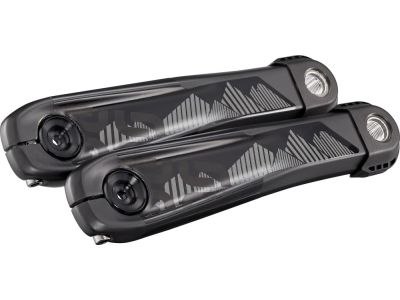 e*thirteen e*spec Race Carbon cranks, 165 mm, without derailleur, for Shimano EP8 and E8000, black