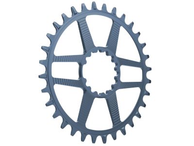 e*thirteen Helix R Guidering chainring, 30T, 52/55 mm, grey