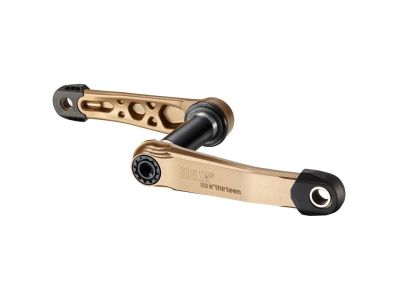 e*thirteen Helix R cranks, 1x11/12, without chainring, bronze