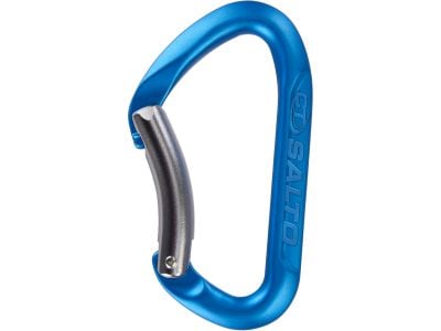 Climbing Technology Salto B karabína, acquamarine/titanium