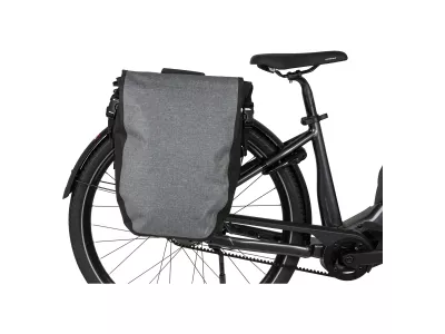 AGU Clean Single Bike Bag Shelter Duża torba na zakupy, 21 l, szara