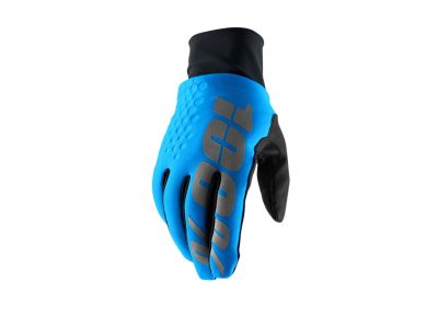 Rękawiczki 100% Hydromatic Brisker, niebieskie