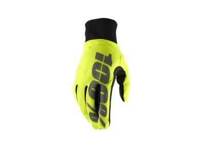 Mănuși impermeabile 100% HYDROMATICE, galben neon