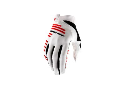 100% R-CORE gloves, white