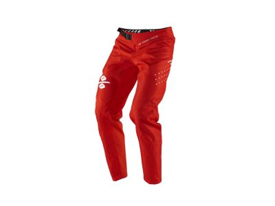 Spodnie 100% R-CORE, czerwone
