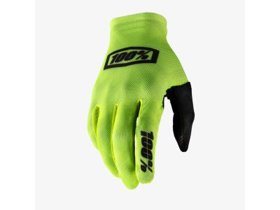 100% CELIUM gloves, fluo yellow/black