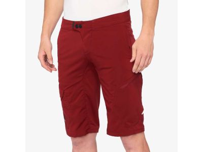 100% RIDECAMP shorts, Brick