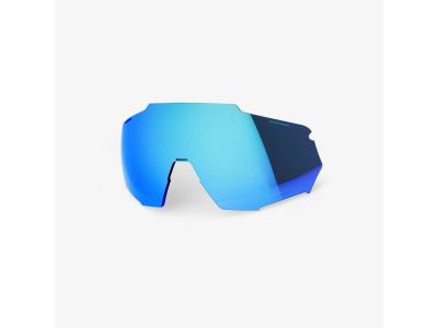 100% RACETRAP replacement glass, HiPER Blue Multilayer Mirror