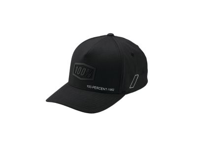 100 % Shadow Flexfit Cap X-Fit Kappe, schwarz