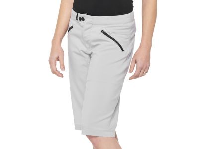 100% RIDECAP women&#39;s shorts, Grey