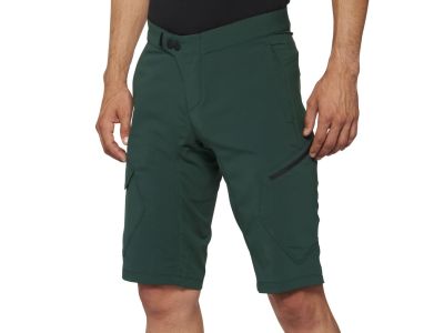 100% RIDECAMP kalhoty, Forest Green