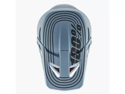 Kask 100% STATUS, kolor szary Caltec