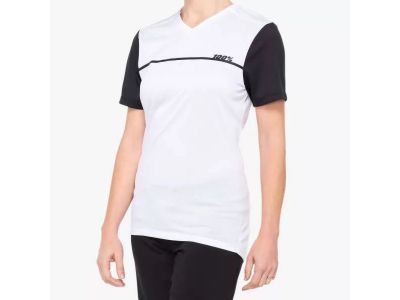 100% RIDECAMP women&amp;#39;s jersey, white/black
