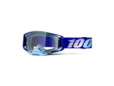 100 % ARMEGA-Brille, königsblaue/klare Linse