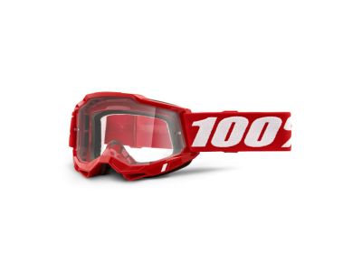 100 % ACCURI 2-Brille, Gläser in Neon/Rot/Klar