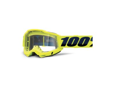 100% ACCURI 2 OTG brýle, Fluo/Yellow/Clear Lens