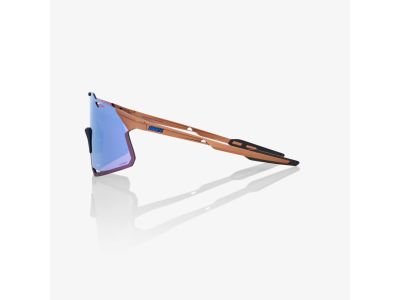 100% Hypercraft brýle, matte copper chromium/HiPER blue multilayer mirror lens