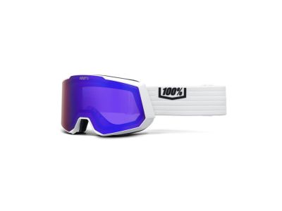 100% SNOWCRAFT XL HiPER goggles, White/Violet