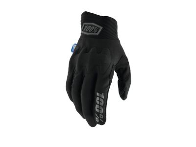 100% COGNITO SMART SHOCK gloves, black