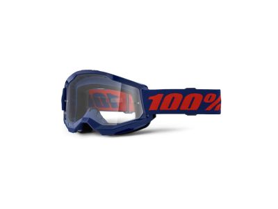 100 % LOSS 2-Brille, dunkelblau/klare Gläser