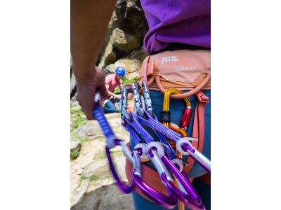 Petzl CORAX LT női hám, Coral Sand