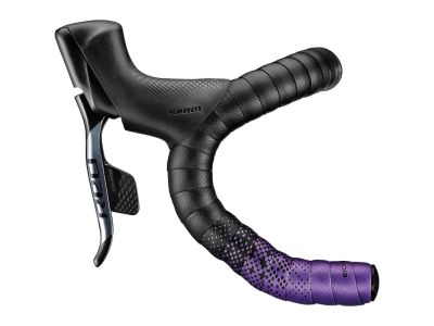 CICLOVATION Seitex Shining Metallic Lenkerband, 3 mm, Amethyst Purple/PU-Basis
