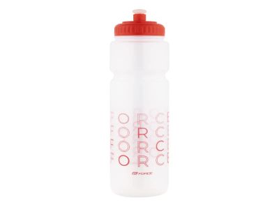 FORCE Enjoy üveg 750 ml, átlátszó/piros