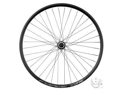 Koło szprychowe tylne FORCE XC Disc 26 FHM3050-CL 36 otworów